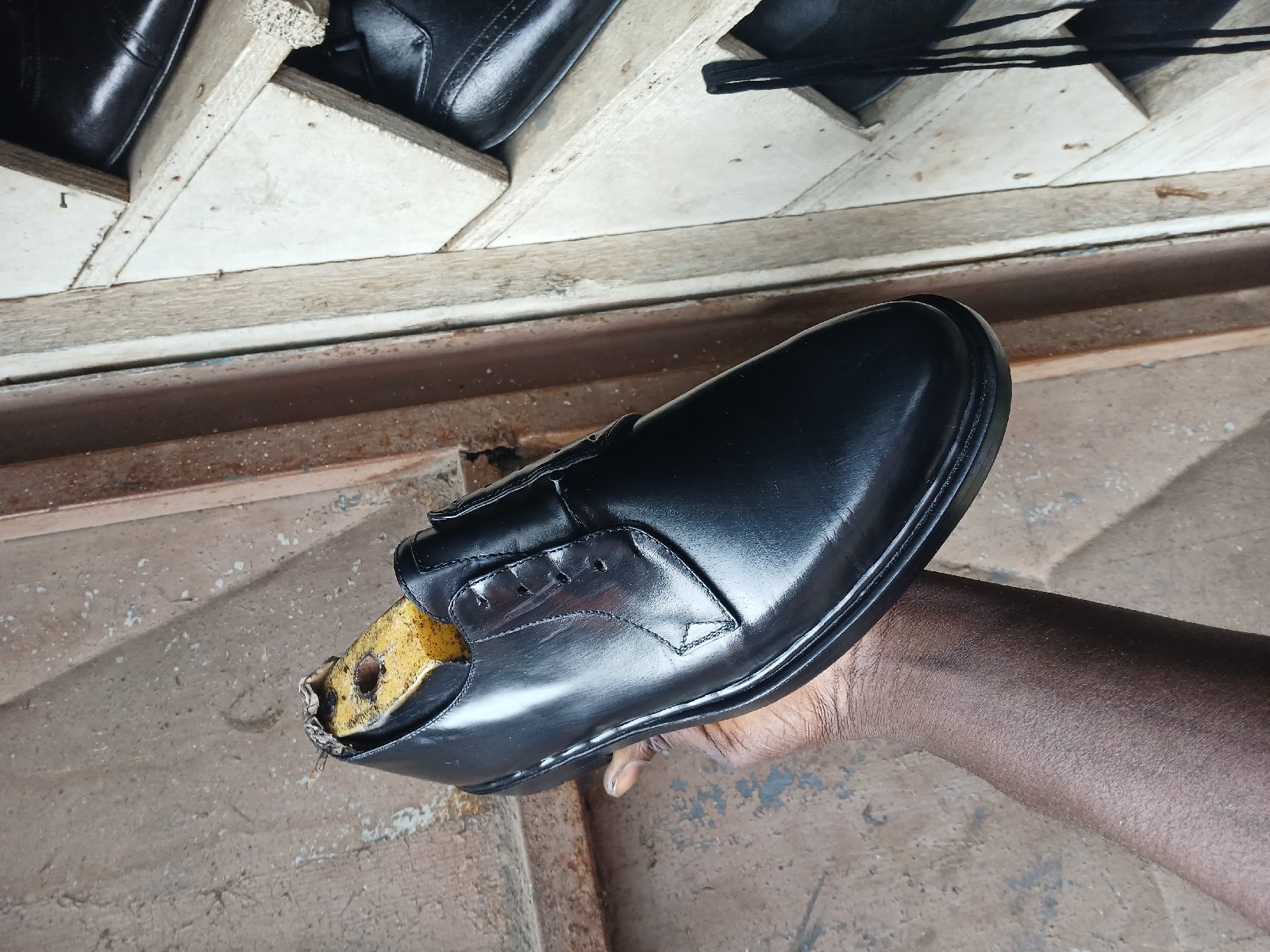 Soulier fripperie