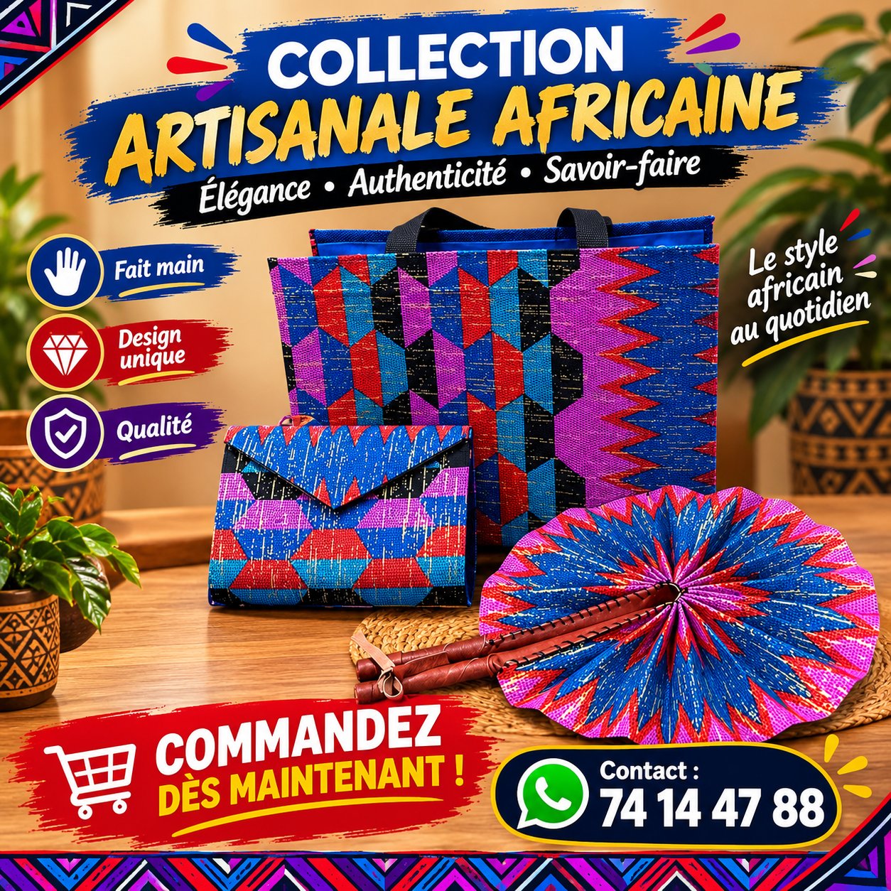 Sacs à main confectionnés à la main — photo 3